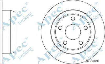 APEC BRAKING dsk2180 -  Тормозной диск